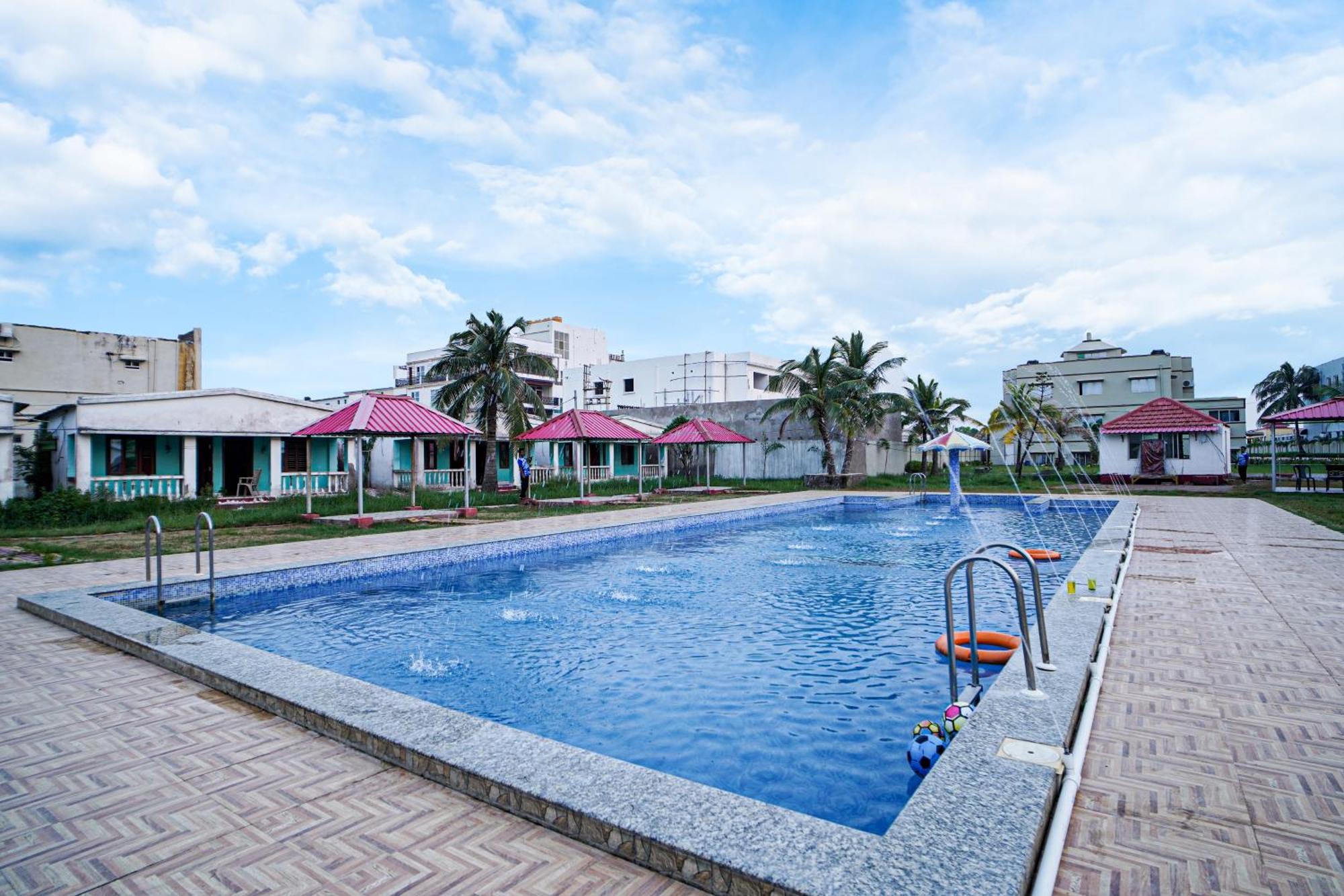 Silver Sand Eco Resort !! Beachfront !! With Biggest Pool And Huge Open Area !! Ideal For Weddings !! Couple Friendly !! Мандармані Екстер'єр фото