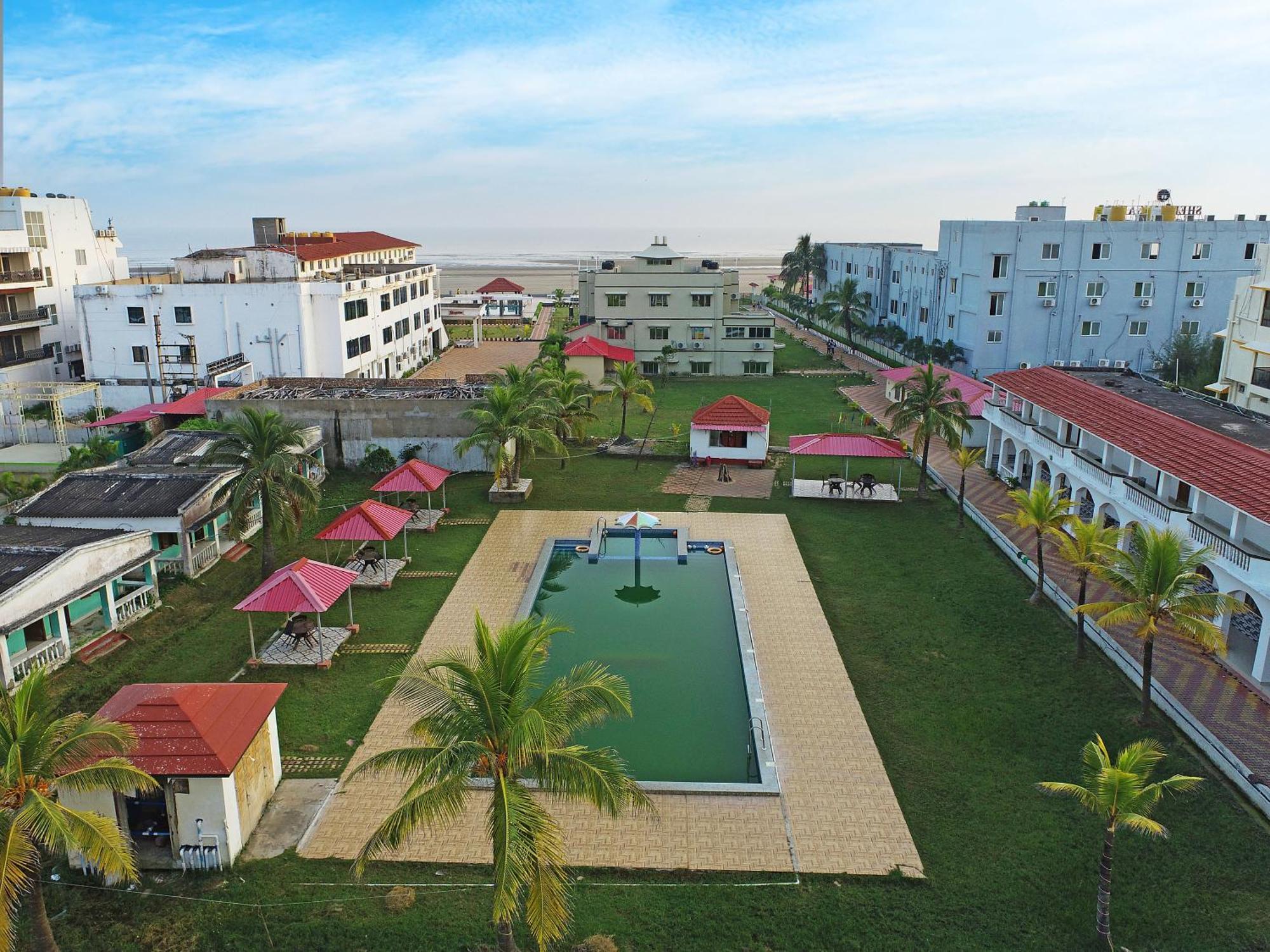 Silver Sand Eco Resort !! Beachfront !! With Biggest Pool And Huge Open Area !! Ideal For Weddings !! Couple Friendly !! Мандармані Екстер'єр фото
